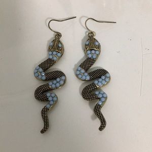 Snake earrings